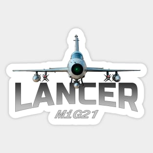 MiG21 Lancer Jet Fighters Sticker